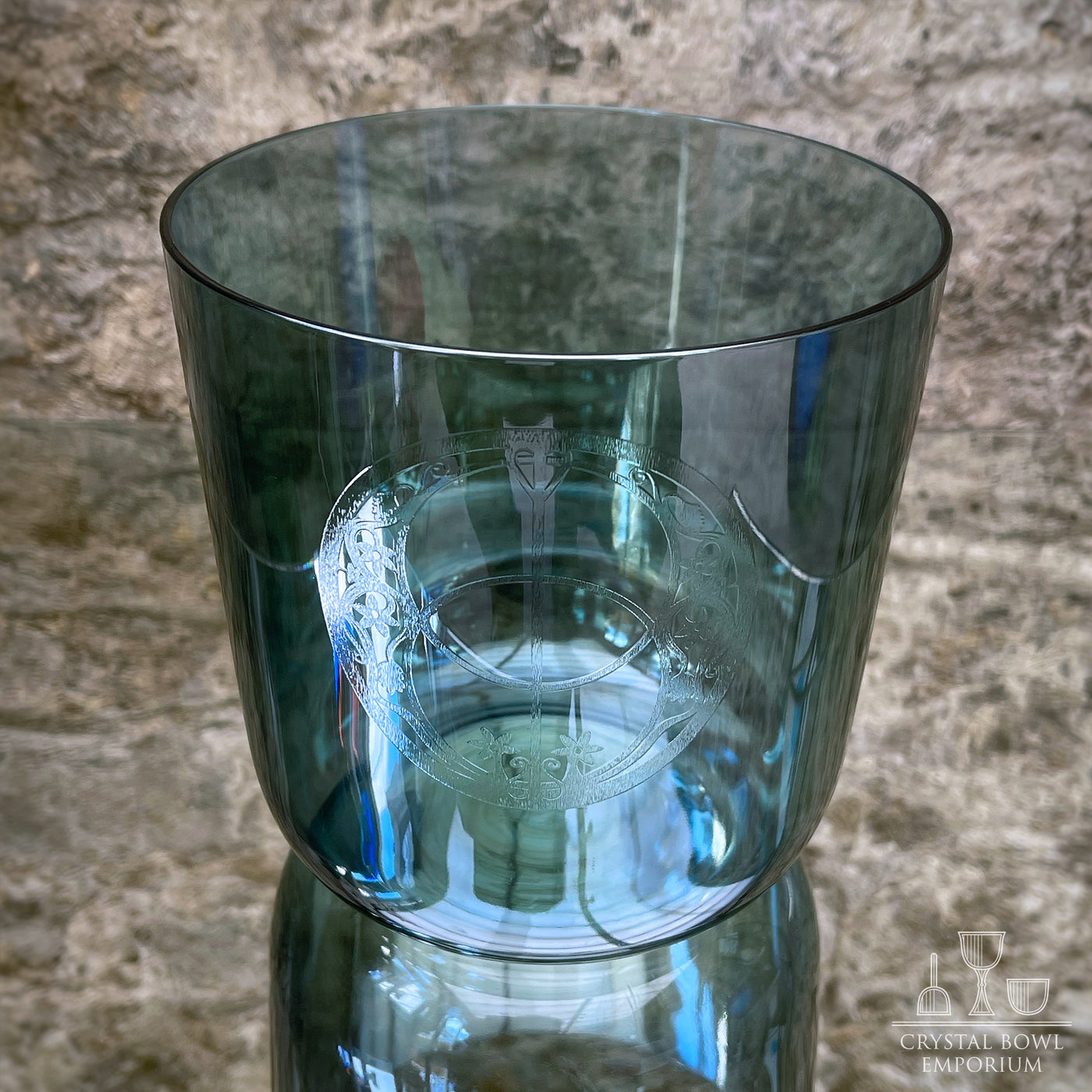 Aqua Aura Vesica Bowl