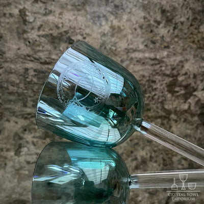 Aqua Aura Vesica Handle Bowl