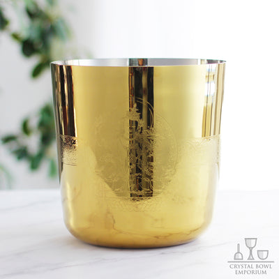 Gold Krishna Bowl