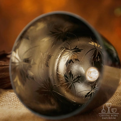 Silver Leaf Large Handle Bowl