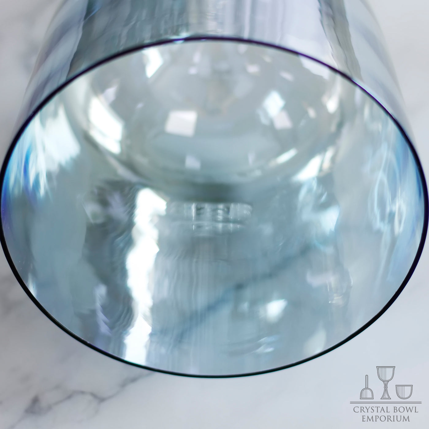Aqua Aura Large Handle Bowl