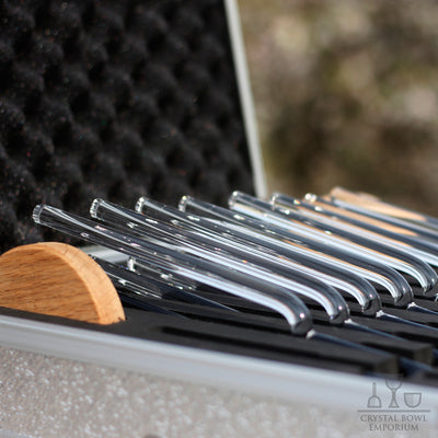 Crystal Tuning Fork Set