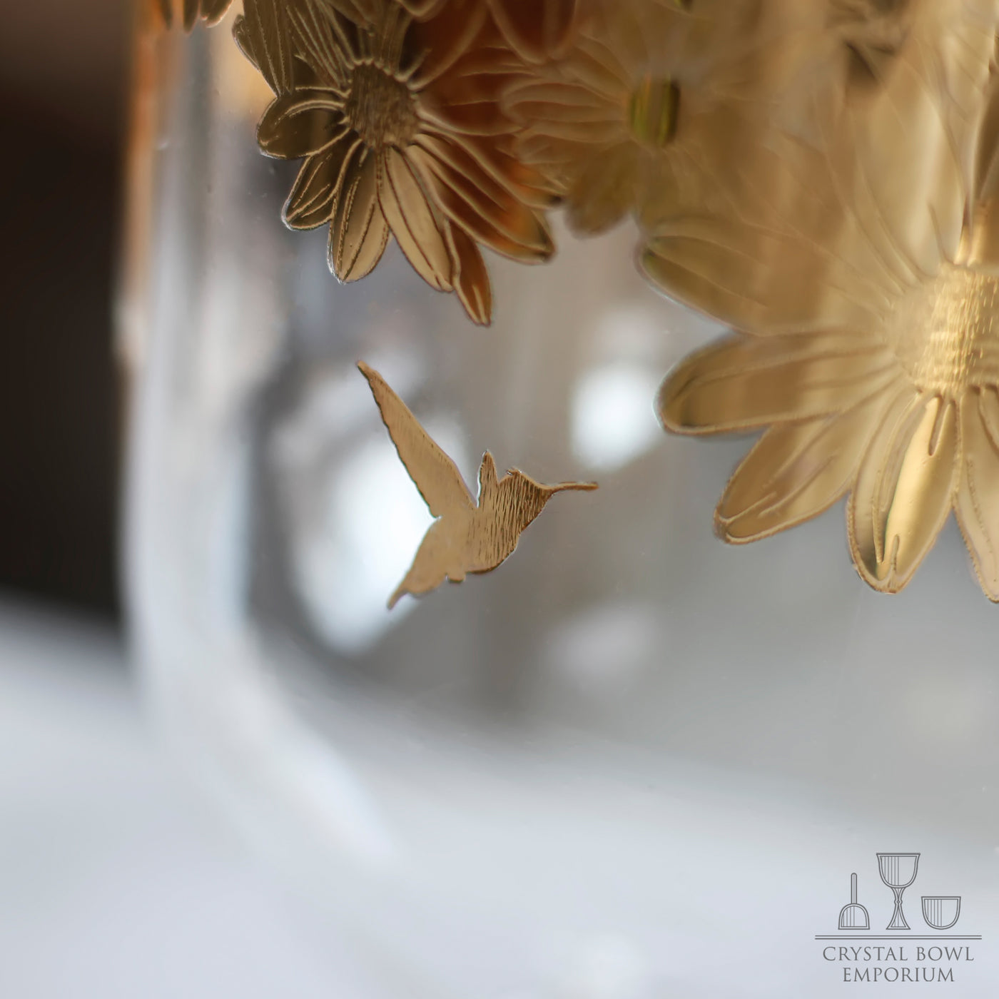 Gold Humming Bird Chalice